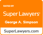 Rated By Super Lawyers | George A. Simpson | SuperLawyers.com